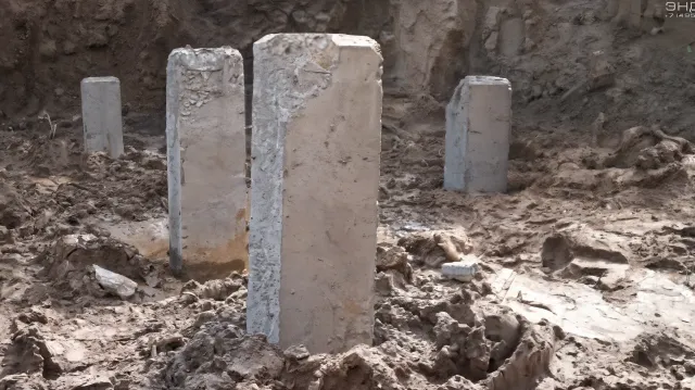 Как учитывать негативное трение при расчете несущей способности сваи