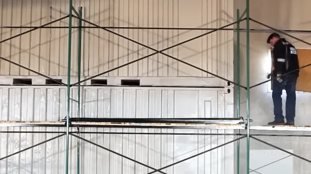 Расчет нагрузок на строительные леса